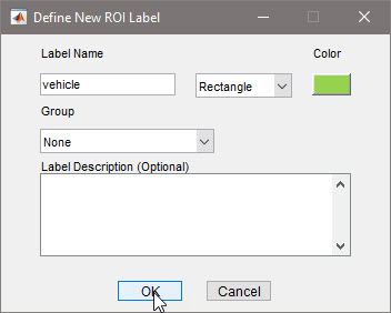 Create ROI Label