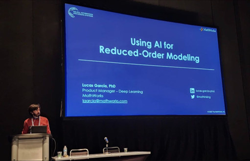 Presentation on Using AI for Reduced-Order Modeling at NeurIPS 2022